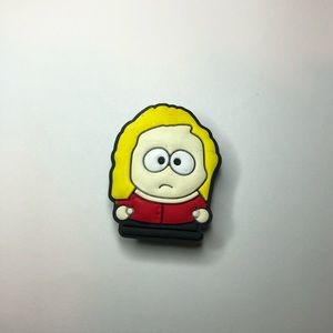 5/$10 South Park (Bebe Stevens) crocs charm/Jibbitz